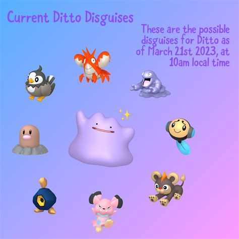 All Ditto Disguises In Pokémon GO (May 2024)